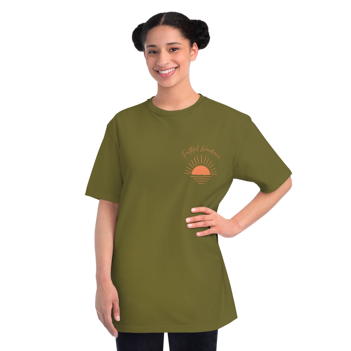 Classic T-Shirt For Faithful Campers, Counselors, Women, Perfect For Religious Students, Teachers, Perfect Gift For Christian Faith, Catholic School & Faithful Individuals