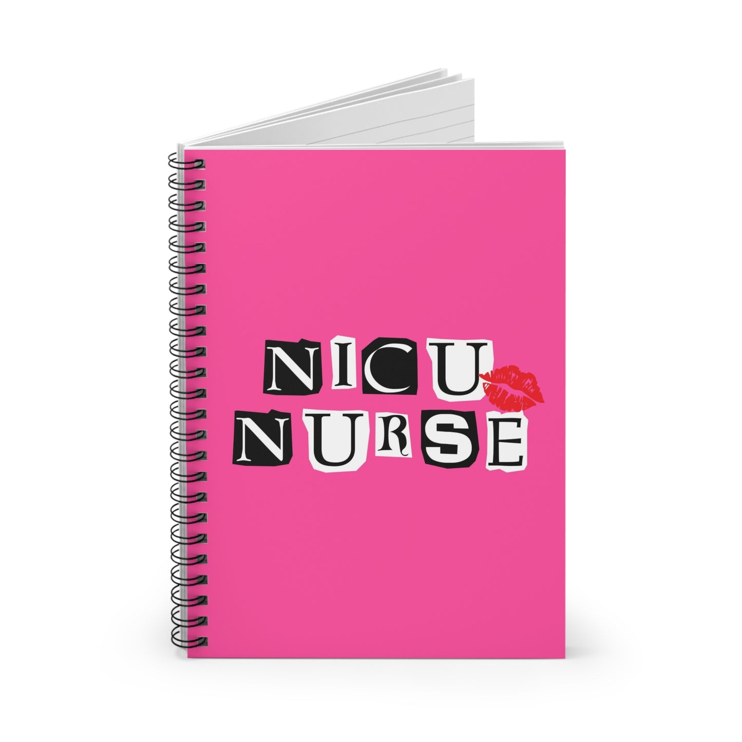 Spiral Journal Notebook Ruled Lined Perfect for Nurse Women Graduates, Registered Nurses Pediatric, ER, ED, Cardiology, Oncology, NICU, Nurse Retirement Nurse Week and more.