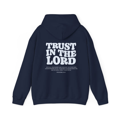 Trust in The Lord Scripture Crewneck For Women, Perfect For Religious Students, Teachers, Perfect Gift For Christian Faith, Catholic School Gift & Faithful Individuals