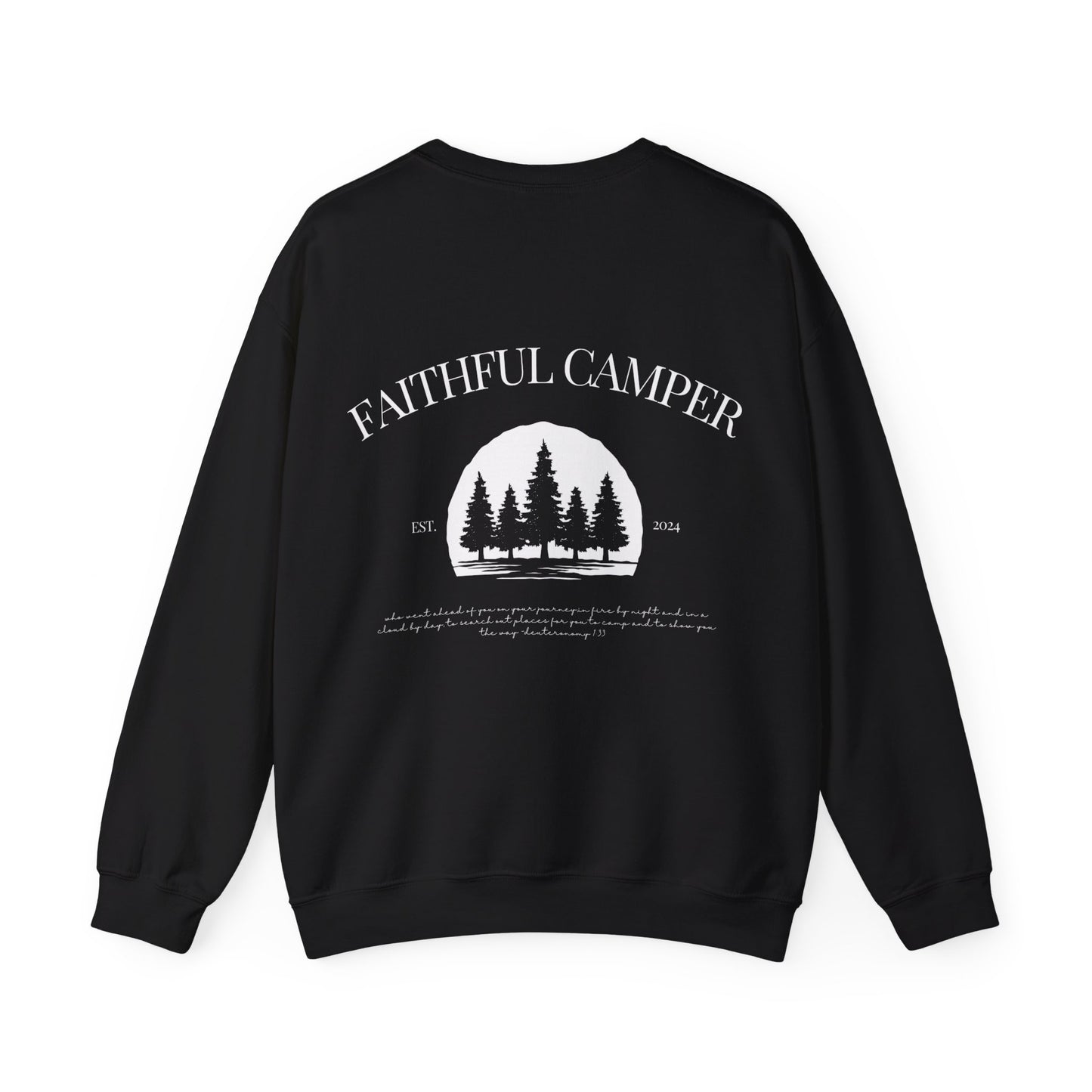 Crewneck Sweatshirt For Summer Campers For Women and Girls, Perfect For Religious Students, Campers, Counselors, Teachers, Perfect Gift For Christian Faith, Catholic School Gift & Faithful Individuals