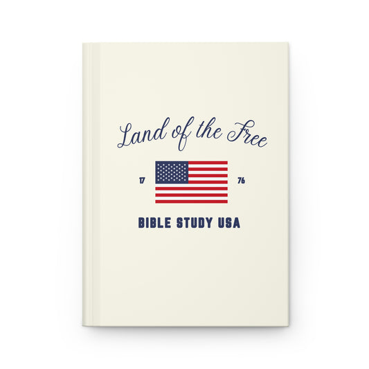 USA Bible Study Hardcover Journal for Women, Campers, Counselors, Matte Prayer Journal For Women,Lined Book Perfect For Religious Students, Teachers, Perfect Gift For Christian Faith, Catholic School Gift & Faithful Individuals