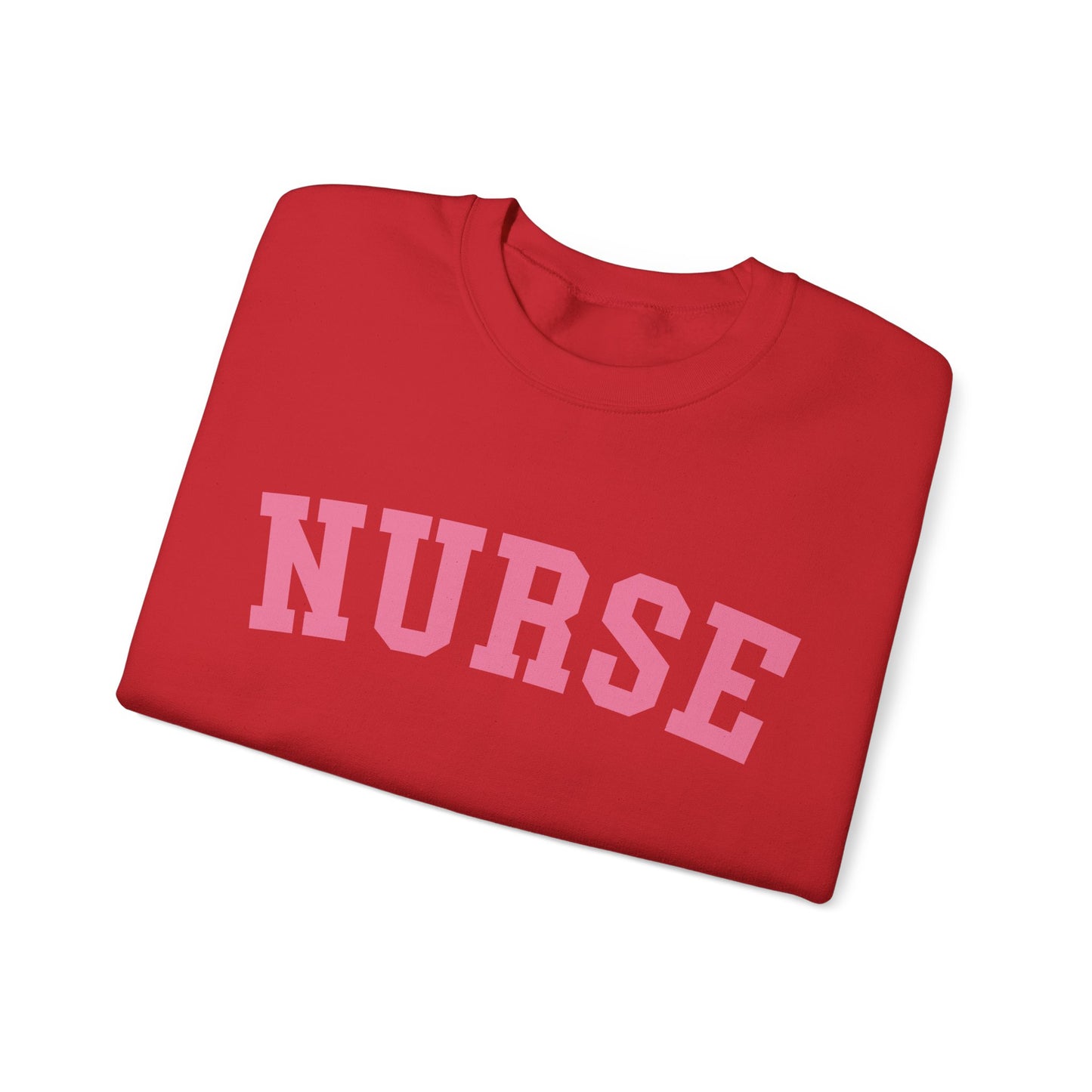 Nurse Crewneck Sweatshirt, Perfect Cozy Sweater For Nurse Week, Students, Graduates, Registered Nurse, ER, Pediatric, Oncology, NICU, Nurse Retirement