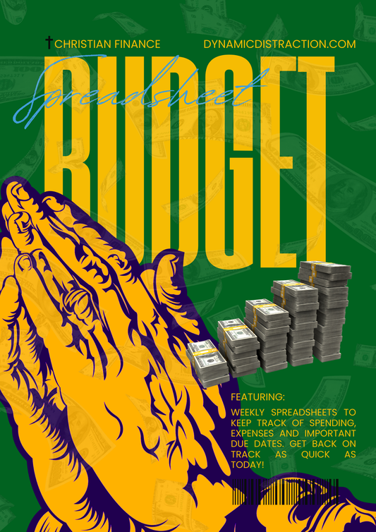 Christian Weekly Budget Spreadsheet For Saving & Taking Control of Your Finances