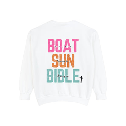 Boat, Waves, Sun Rays, Bible Days Perfect For Religious Students, Teachers, Campers, Counselors, Perfect Gift For Christian Faith, Catholic School Gift & Faithful Individuals