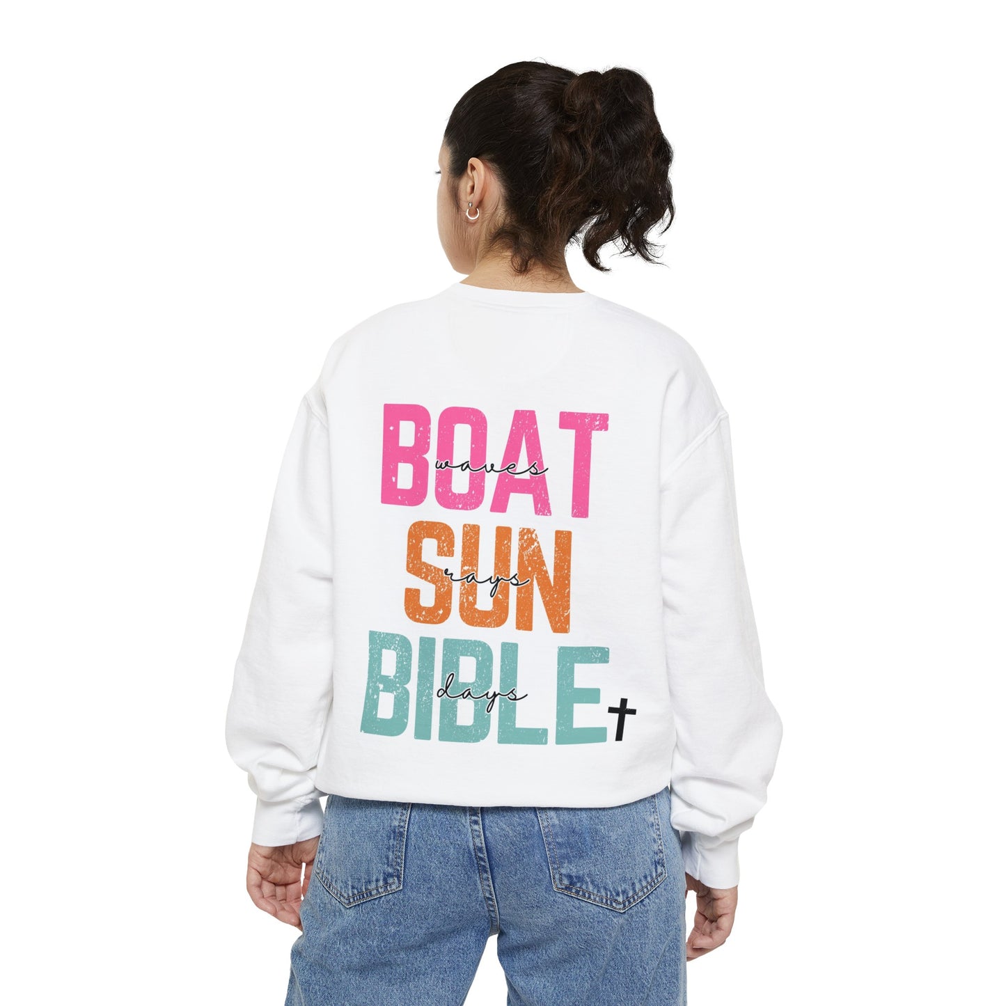 Boat, Waves, Sun Rays, Bible Days Perfect For Religious Students, Teachers, Campers, Counselors, Perfect Gift For Christian Faith, Catholic School Gift & Faithful Individuals