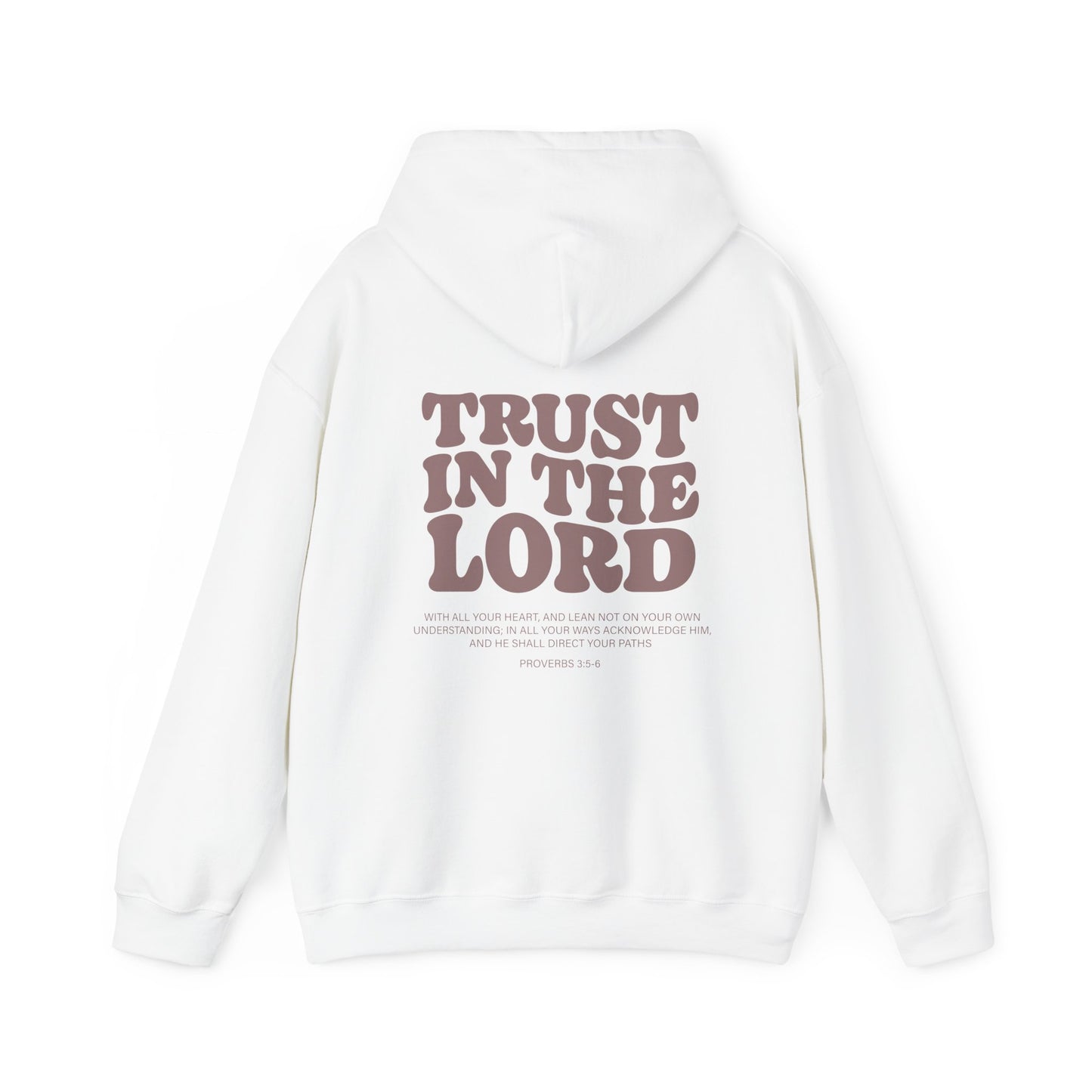 Trust in The Lord Scripture Crewneck For Women, Perfect For Religious Students, Teachers, Perfect Gift For Christian Faith, Catholic School Gift & Faithful Individuals