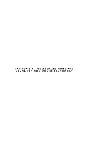 Bible Verses For Grief