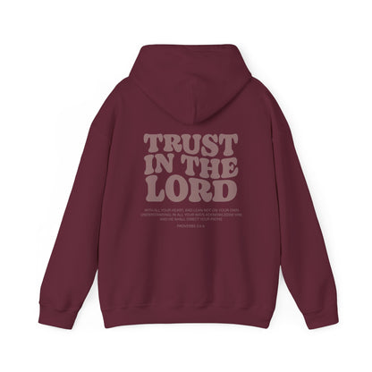 Trust in The Lord Scripture Crewneck For Women, Perfect For Religious Students, Teachers, Perfect Gift For Christian Faith, Catholic School Gift & Faithful Individuals