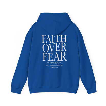 Faith Over Fear Scripture Crewneck For Women, Perfect For Religious Students, Teachers, Perfect Gift For Christian Faith, Catholic School Gift & Faithful Individuals