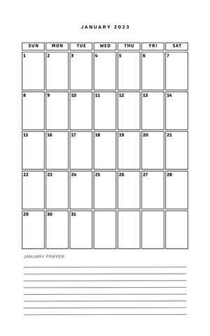 The Faithful Mommy Planner 2023