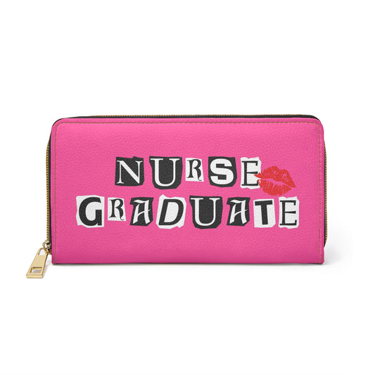 Nurse Graduate Zipper Wallet