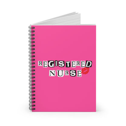 Spiral Journal Notebook Ruled Lined Perfect for Nurse Women Graduates, Registered Nurses Pediatric, ER, ED, Cardiology, Oncology, NICU, Nurse Retirement Nurse Week and more.