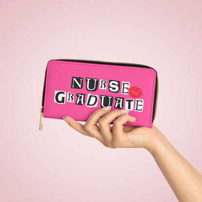 Nurse Graduate Zipper Wallet