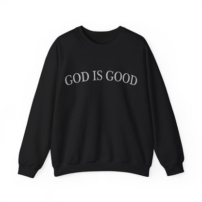 Good is Good Scripture Crewneck For Women, Perfect For Religious Students, Teachers, Perfect Gift For Christian Faith, Catholic School Gift & Faithful Individuals