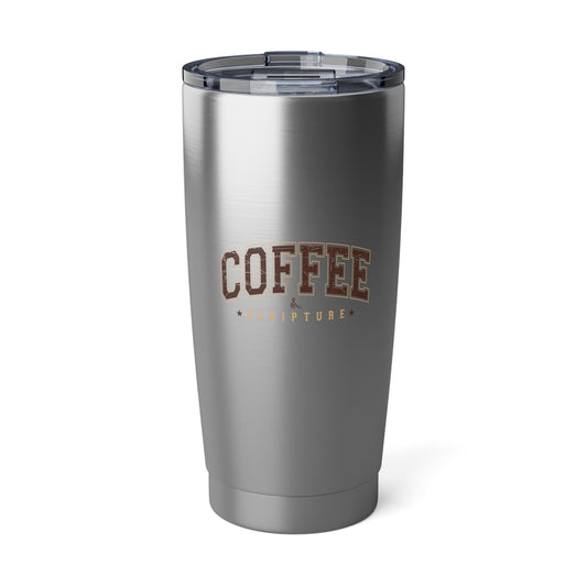 Fall Faithful Season Coffee 20oz Tumbler For Bible Study Groups, Leaders, Teachers, Nurses, Artists, Perfect For Religious Students, Campers, Counselors, Perfect Gift For Christian Faith, Catholic School Gift & Faithful Individuals