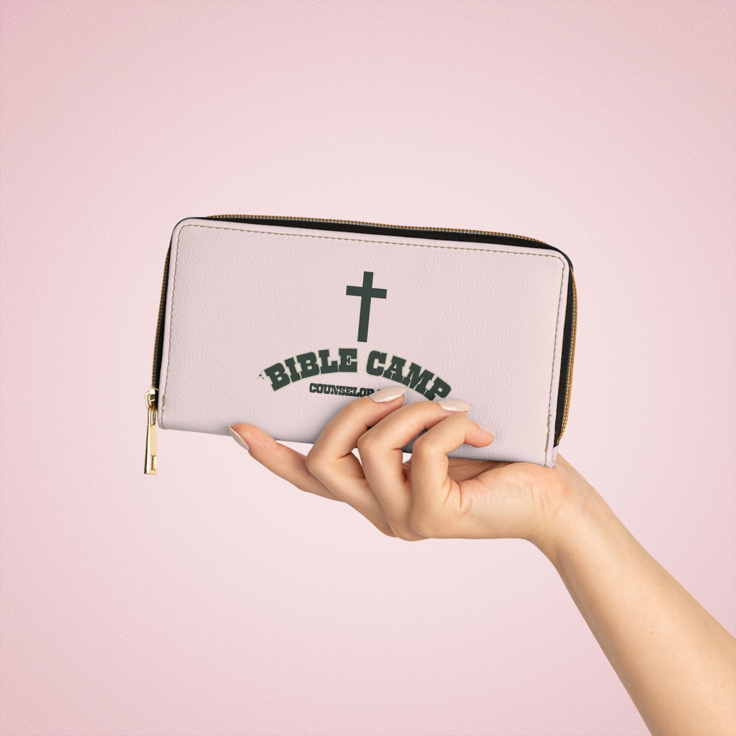 Bible Camp Counselor Wallet For Faithful Women, Perfect For Religious Students, Teachers, Perfect Gift For Christian Faith, Catholic School & Faithful Individuals