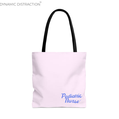 Pediatric Nurse Tote Bag, Durable Spun Polyester, Perfect For Nurse Week, Students, Graduates, Registered Nurse, ER, Pediatric, Oncology, NICU, Nurse Retirement Gift
