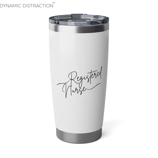 Registered Nurse Tumbler 20oz. Perfect For Nurse Week, Students, Graduates, ER, Pediatric, Oncology, NICU, Nurse Retirement - BPA Free, Stainless Steel
