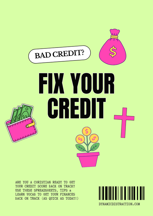 BAD CREDIT CHRISTIAN - Faith-Based Guide to Rebuilding Your Credit and Financial Freedom