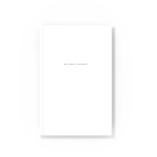 Wellness & Memory Journal For Grieving